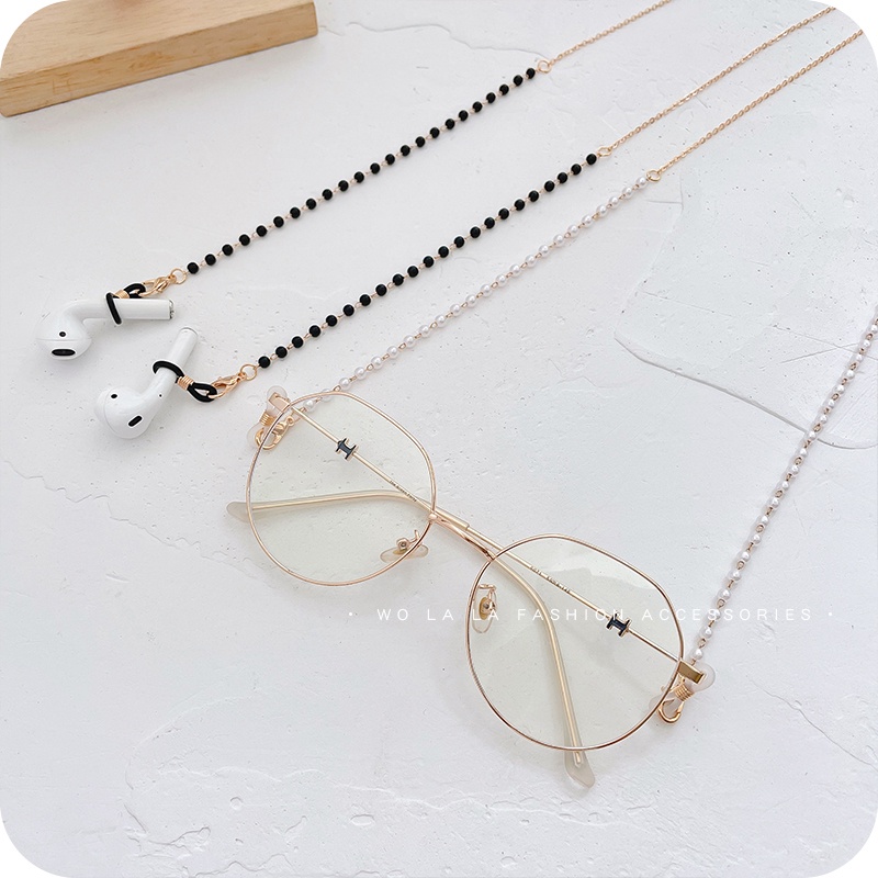 Dây đeo giữ mắt kính kiểu dáng đơn giản dễ phối đồ thời trang Hàn Quốc