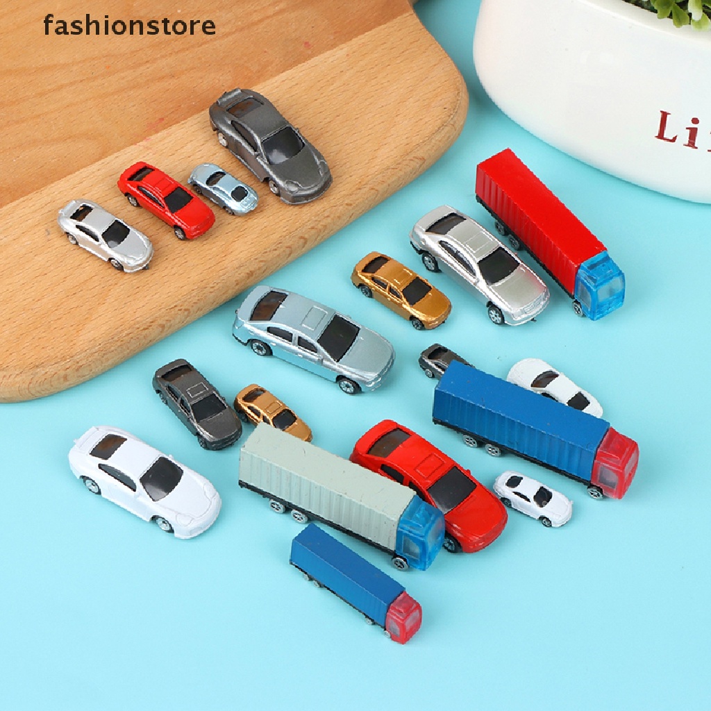 Mô Hình Xe Container Trang Trí Nhà Búp Bê 1: 100-200