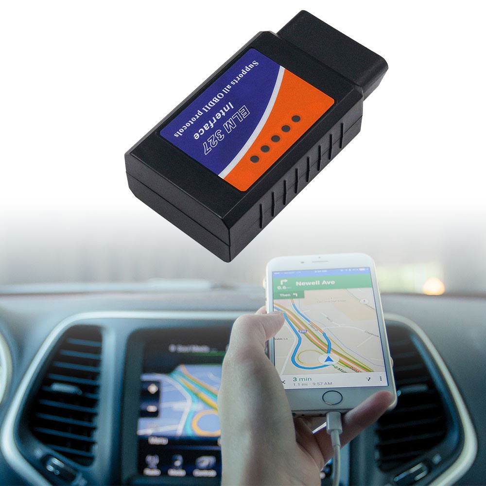 Thiết Bị Đọc Mã Vạch Tự Động Lt4-My Obd2 Wifi Kèm Đầu Đọc Mã 3000 Code Cho Ios Android Windows