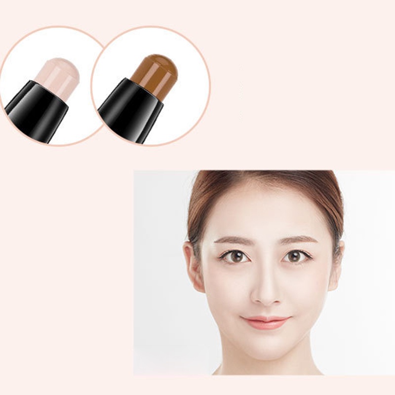 [Hàng mới về] Thanh che khuyết điểm/ bắt sáng hai đầu chống thấm nước giúp làm sáng màu da