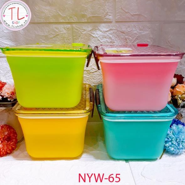 Hộp nhựa - Hộp cơm đựng thức ăn 2 ngăn 1 tầng/2 tầng - Đồ gia dụng