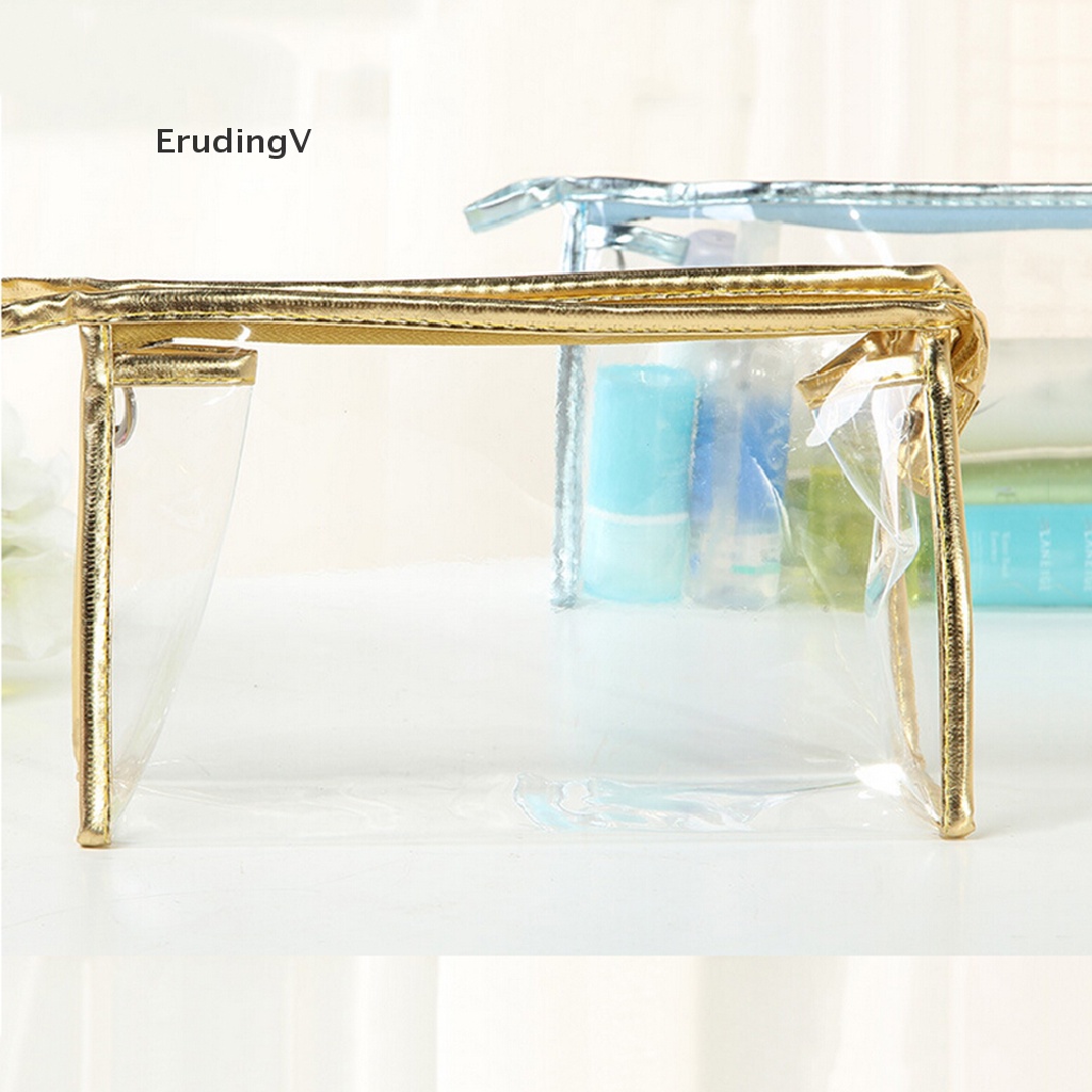 Túi Nhựa PVC Trong Suốt Đựng Mỹ Phẩm 1 5 10 Tiện Dụng Khi Đi Du Lịch