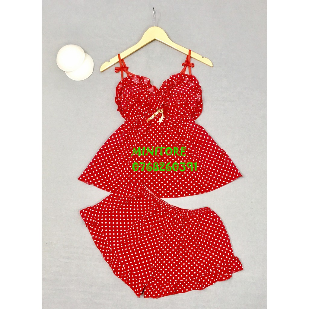 [60KG - 90KG] BIGSIZE KATE LỤA CHẤM BI CÓ MÚT ÊM THÁO RỜI, ĐỒ SIZE LỚN VẢI MỀM MÁT KHÔNG NHĂN HÀNG NHÀ MAY BAO KỸ