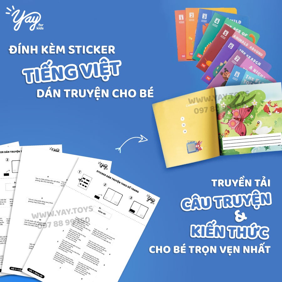 [CÓ T.VIỆT] Bộ Xếp Hình TOI Thăng Cấp Từ Dễ Đến Khó Cho Bé 1-7 TUỔI - TOI