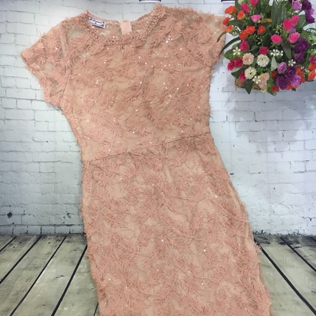 Váy body đính nhũ