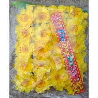 Túi Hoa mai giả trang trí