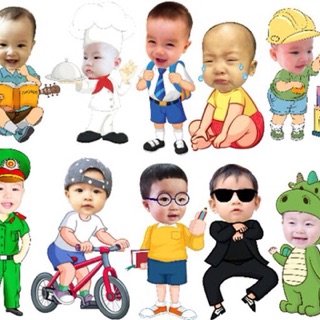 Hình Chibi Cho Bé Yêu