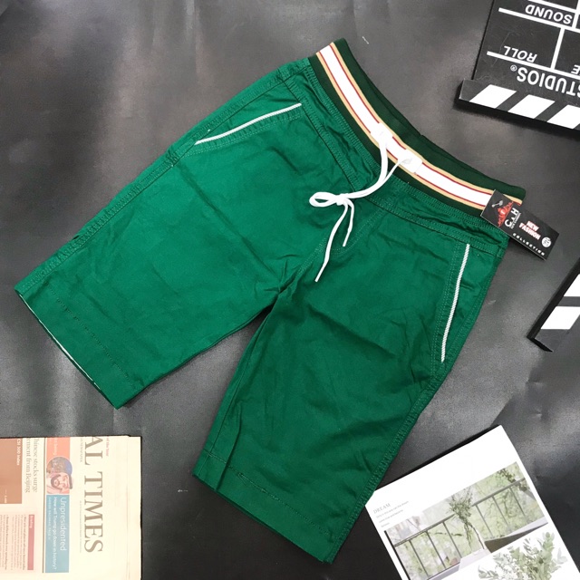 QUẦN SHORT NAM LƯNG THUN CHẤT KAKI BỐ (SIZE 27-33) QN300