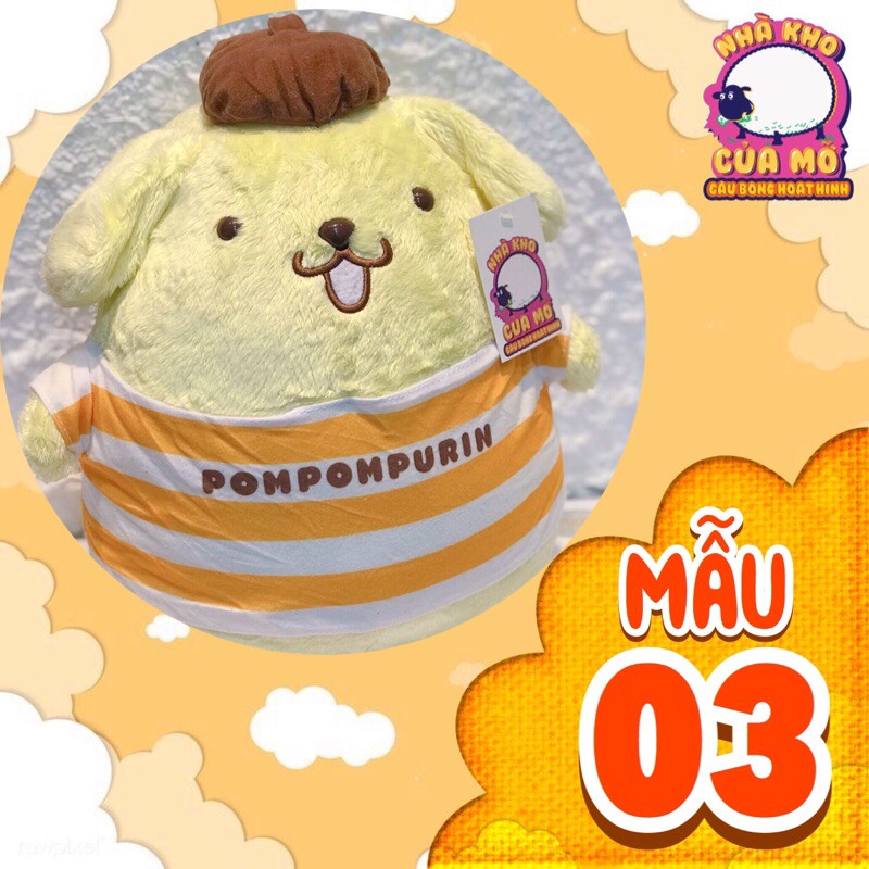 Gấu Bông Nhật Bản PomPom Purin/ Gấu Bông Đẹp Cho Bạn Gái Chính Hãng