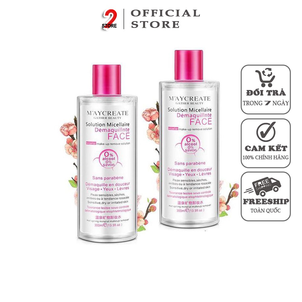 Nước Tẩy Trang 300ml MayCreate