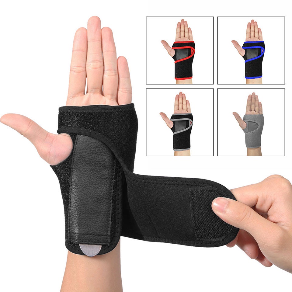 Đai đeo bảo vệ cổ tay bằng thép khi chơi bóng rổ