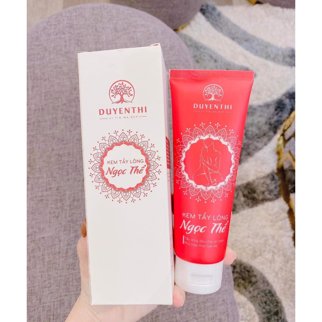 Kem Tẩy Lông Ngọc Thể Bách Y Sâm Dịu Nhẹ An Toàn Phù Hợp Mọi Loại Da