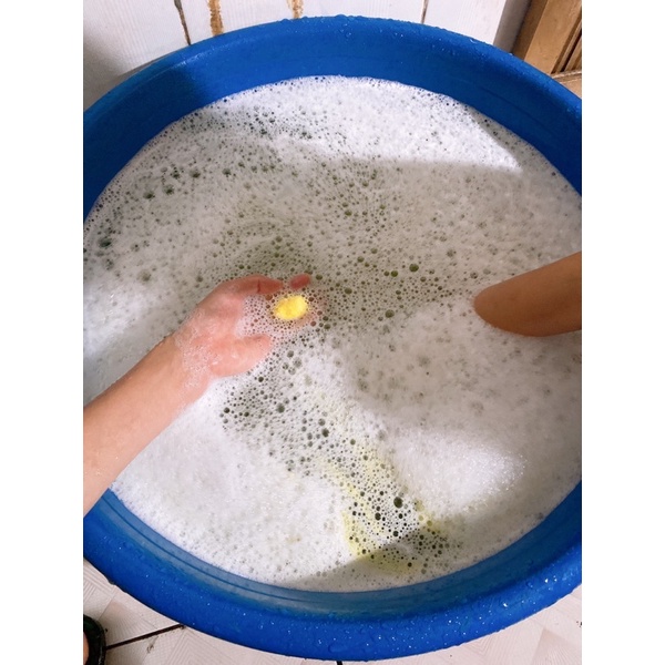 Viên sủi bồn tắm tạo mùi, màu bath bomb siêu thơm