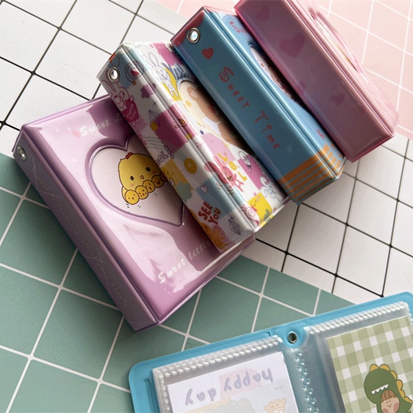 Album Ảnh 3 Inch 40 Ngăn Đựng Thẻ Phong Cách Hàn Quốc