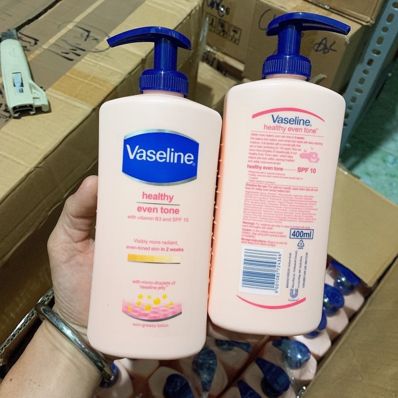Sữa dưỡng thể Vaseline Healthy White Even Tone 400ml , Sữa dưỡng thể trắng da - ACE Shop | BigBuy360 - bigbuy360.vn
