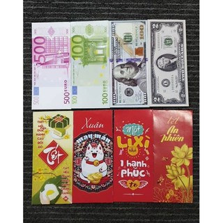 Lì xì mẫu mới  8k /xấp /10c