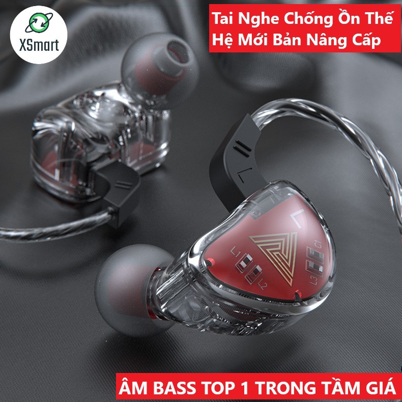 Tai Nghe Nhét Tai Có Dây QKZ AK9 Premium BASS 2023 Thế Hệ Mới, Nghe Nhạc, Chơi Game Dùng Cho Cả Điện Thoại, Máy Tính