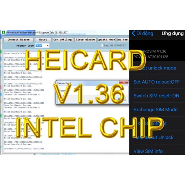 Sim HEICARD V1.39kích sóng full( k kèm hướng dẫn sử dụng)