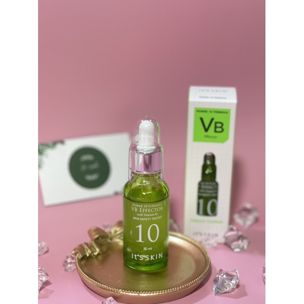 Serum Vitamin B6 Kiểm Soát Bã Nhờn, Cho Da Dầu Sạch Khỏe It's Skin Power 10 Formula VB Effector Sebu