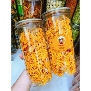 Khô gà bơ tỏi xé cay bếp nhà thúy 300gr