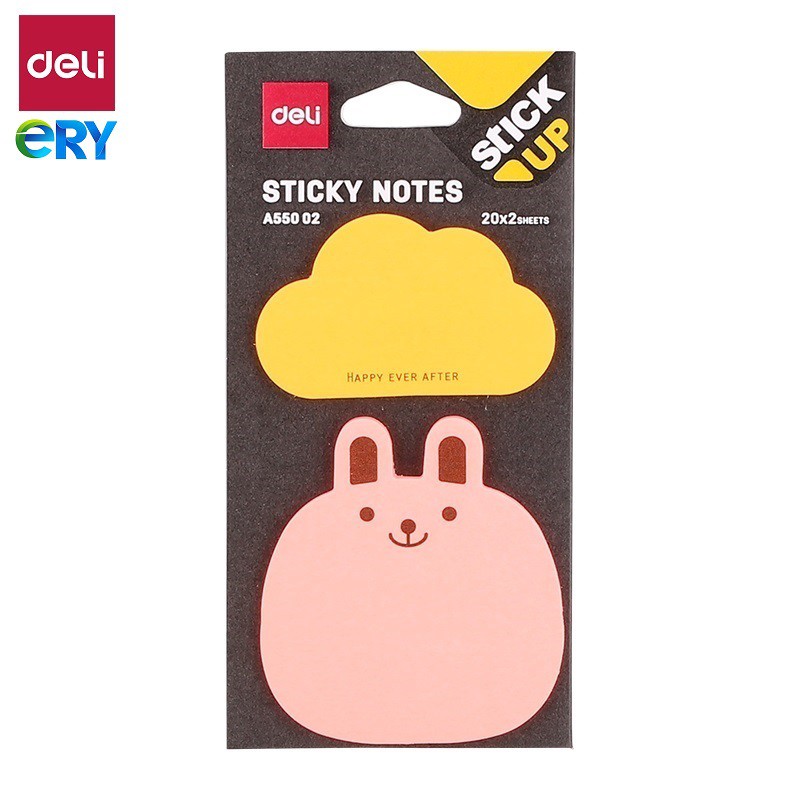 [Ship hỏa tốc] Sticky Notes - Giấy Ghi Chú Hình cute DELI | A55002 - ByLy Store