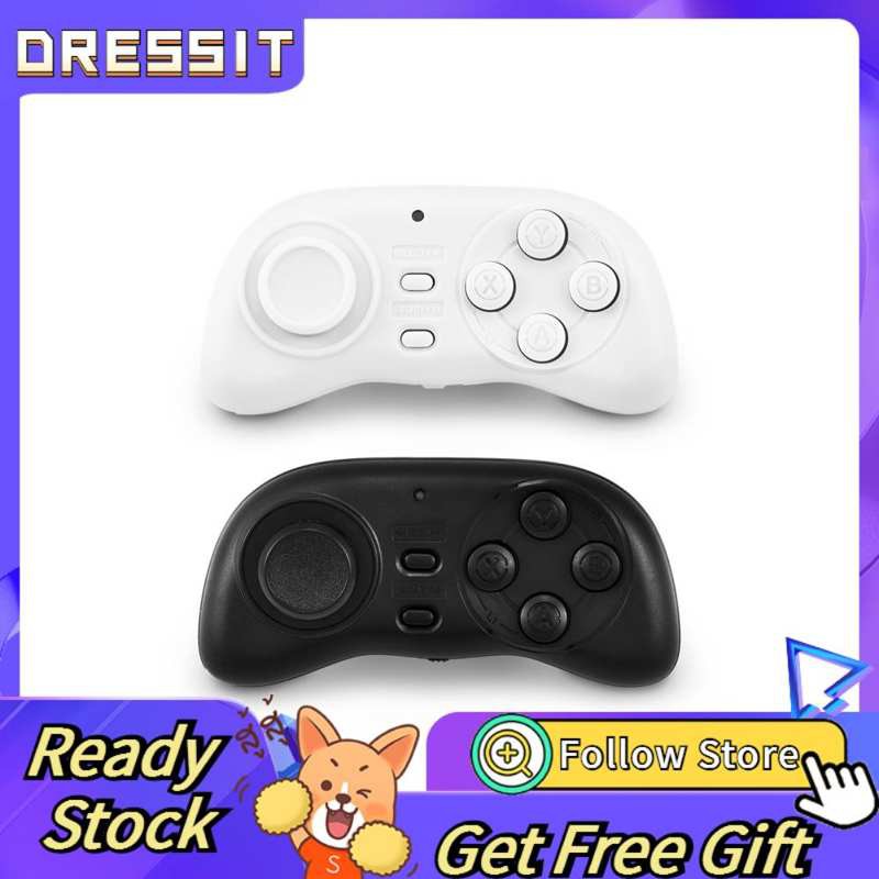 Dressit VBESTLIFE Portable Wireless Bluetooth Game Controller Mini Gamepad Joystick Handle Remote Shutter