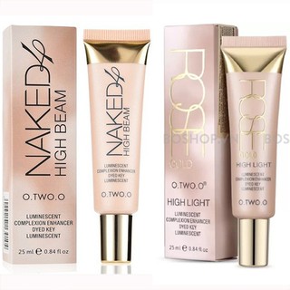 Kem Lót Bắt Sáng O.TWO.O High Light ( Rose Gold - Naked 4)