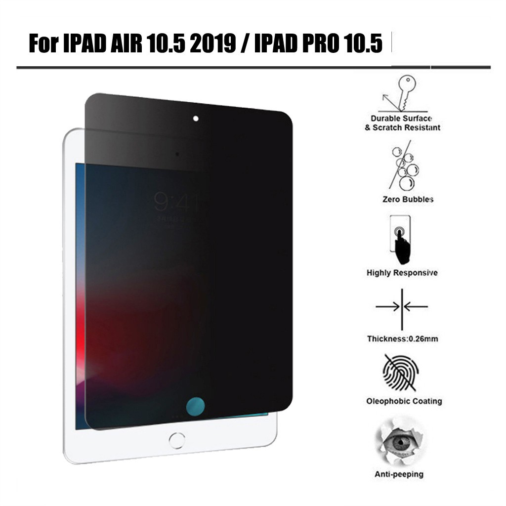Miếng dán cường lực chống nhìn trộm cho iPad Air 10.5 2019 / Pro 10.5