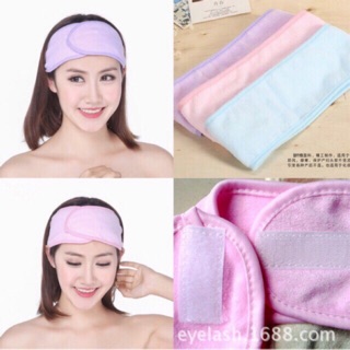 Khăn quấn tóc nối mi - spa