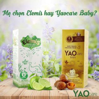 Combo 2 chai Yaocare baby tắm bé Thảo Dược