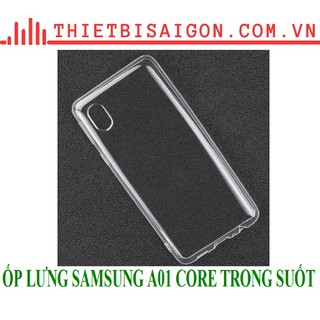 ỐP LƯNG SAMSUNG A01 CORE TRONG SUỐT