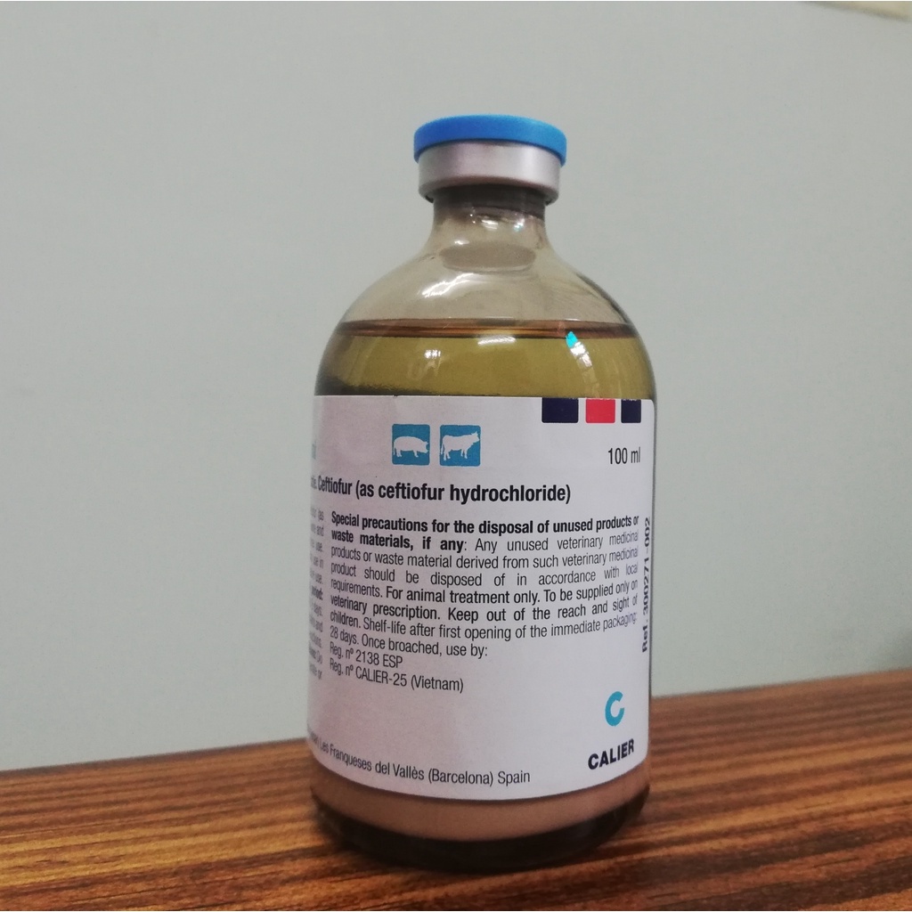 Ceftiomax 50mg/ml cho cá dung tích 100ml