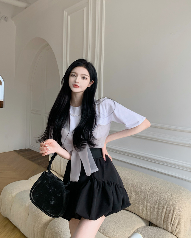 [QUÀ TẶNG LÀ GÓI XẢ VẢI BẠN NHÉ] Đầm nữ tiểu thư dáng xòe 2021, Set chân váy nữ bánh bèo xòe đuôi cá thời trang hàn quốc | BigBuy360 - bigbuy360.vn