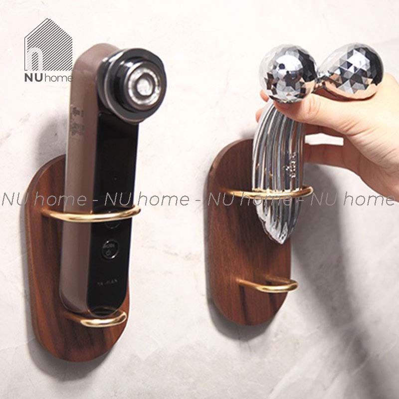 nuhome.vn | Giá đỡ dao cạo râu và máy cạo râu - Raku, được thiết kế đơn giản bằng chất liệu gỗ tự nhiên cao cấp
