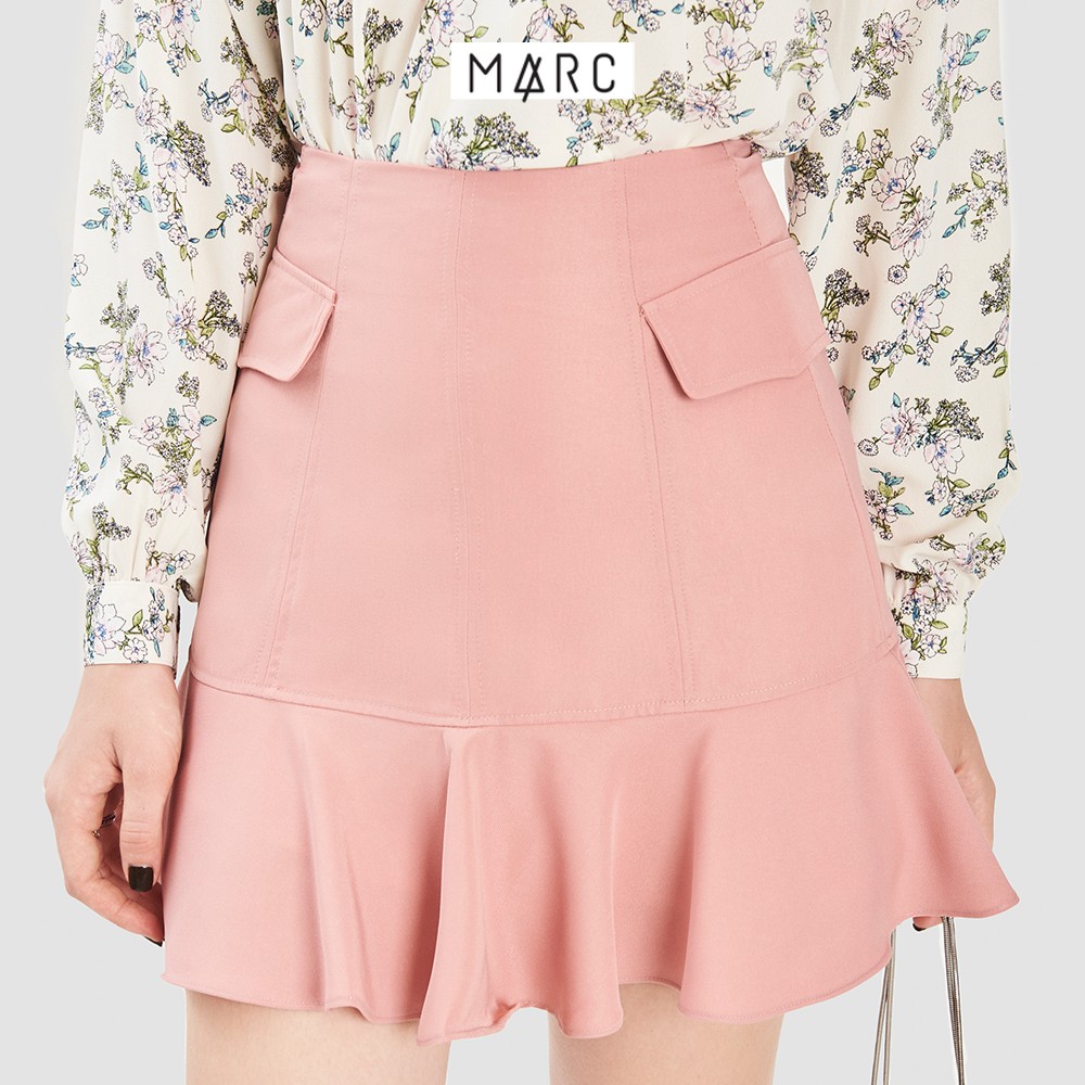 Váy nữ MARC FASHION mini hạ eo bèo nhấn nắp túi | BigBuy360 - bigbuy360.vn