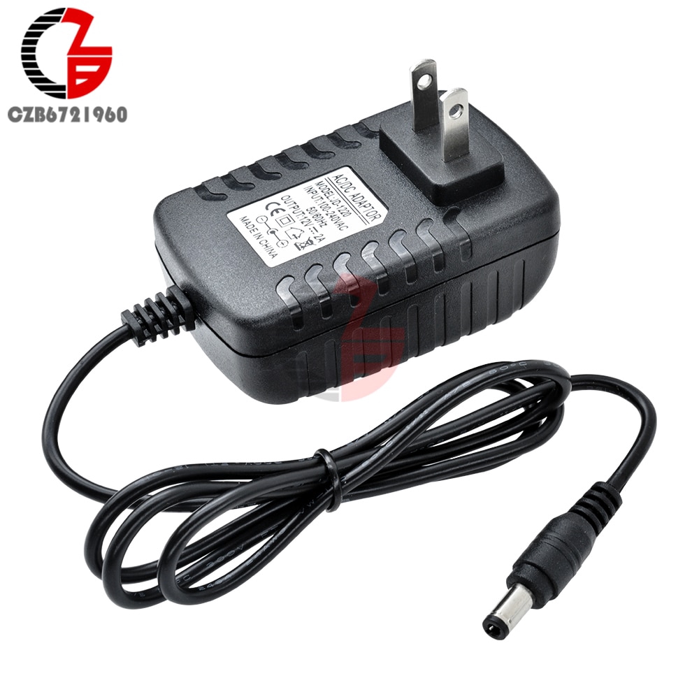US EU Power Adapter AC 100V-240V to DC 12V 9V 5V 2A 1A Power Supply Transformer Voltage Converter 110V 220V Plug Socket Charger | BigBuy360 - bigbuy360.vn