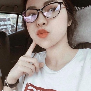 Kính mắt mèo siêu hot, kính gọng vàng thời trang
