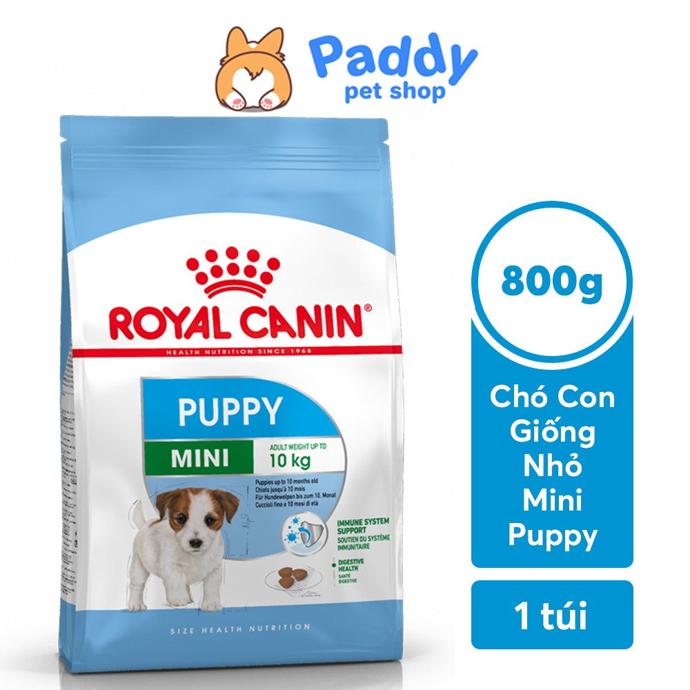 [800g] Hạt Cho Chó Con Royal Canin Mini Puppy