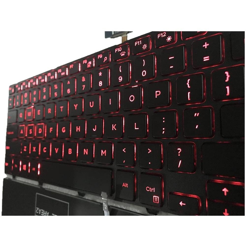 Bàn phím Laptop DELL Inspiron 15-5577 15-5576 7559 7557 P57F keyboard LED Đỏ / Trắng