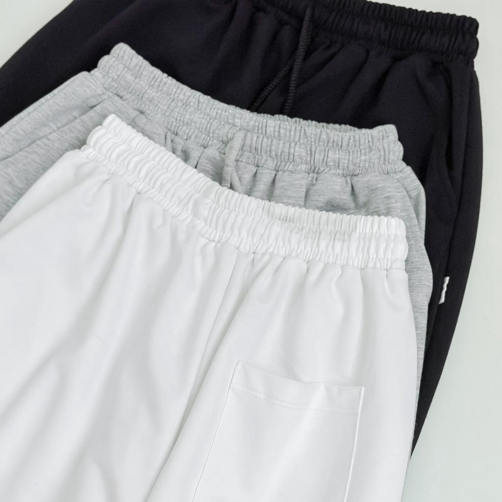 Quần joggers dáng rộng May Boutique Quần jogger nỉ da cá dây rút gấu phong cách Ulzzang QBS22D_108.009