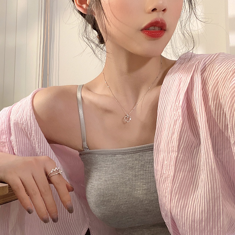Vòng cổ thiết kế đơn giản phong cách Hàn Quốc thời trang xinh xắn cho nữ