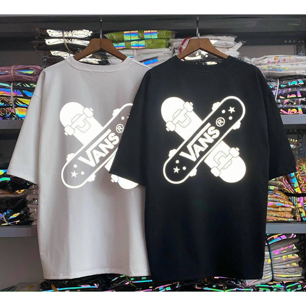 Áo Phông Tay Lỡ Unisex Phản Quang TD, Chất Thun Thoáng Mát, Hàng Chuẩn, Trẻ Trung Năng Động | BigBuy360 - bigbuy360.vn