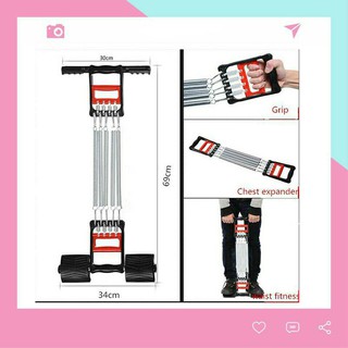 lò xo 5 sợi đa năng tập cơ tay cơ ngực