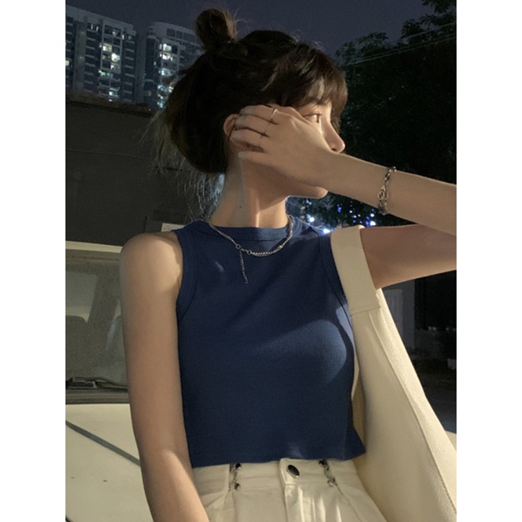 Áo Ba lỗ croptop nữ Thiết kế Ulzzang Hàn Quốc Áo ba lỗ nữ Thời trang | BigBuy360 - bigbuy360.vn