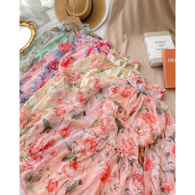 ẢNH THẬT TRẢI SÀN - ĐẦM HOA HỞ LƯNG