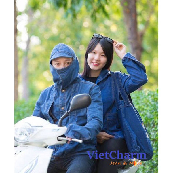 Áo Khoác Chống Nắng Jean dành cho Nam Vietcharm