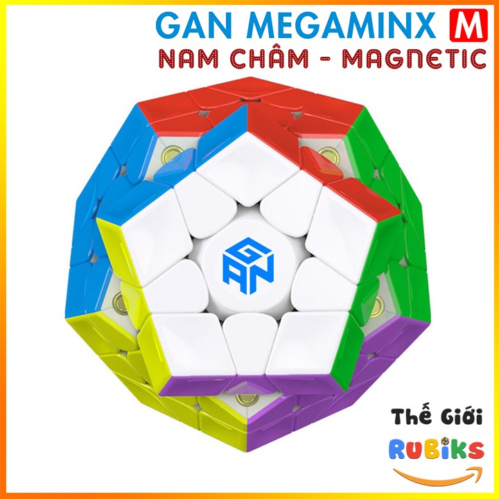 Khối Rubik GAN Megaminx M 12 Mặt Có Nam Châm