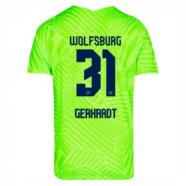 Áo Thun Bóng Đá Sân Nhà Nmechr Baku Arnold Gerhrrdt 2021-2022 VfL Wolfsburg