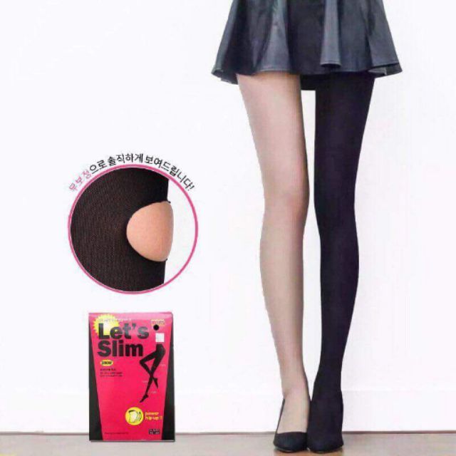 Quần tất thon chân Hàn Quốc Let's slim
