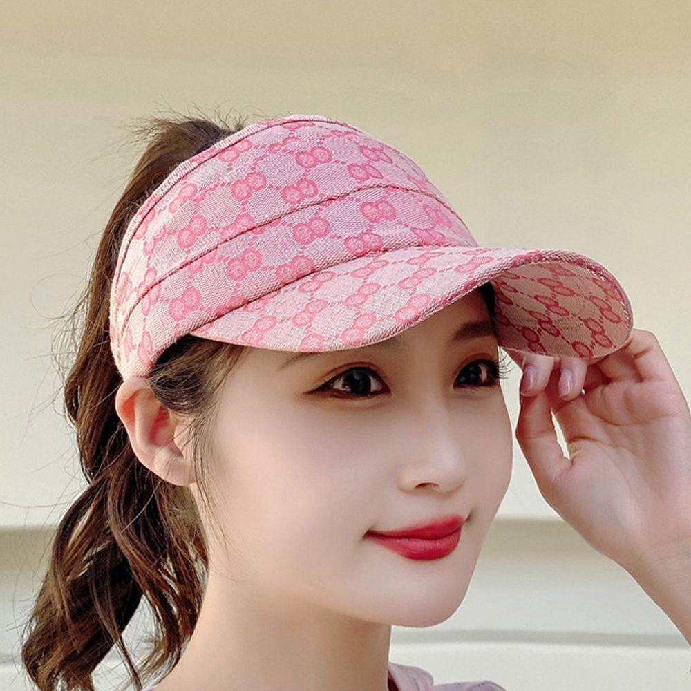 DARNELL Mũ Lưỡi Trai Thể Thao Chống Nắng Màu Sắc Đơn Giản Cho Nữ